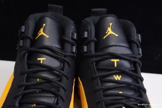 80% Off Sale Gold 12 Black Retro Air University Jordan 130690-070 0606